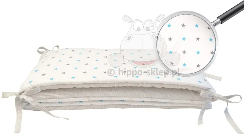 Ochraniacze do kompletów pościeli w gwiazdki Be baby