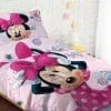 Komplet pościeli z Myszką Minnie dla dziewczynki  120x160, 140x180