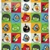 Kolorowa narzuta Angry Birds 140x195