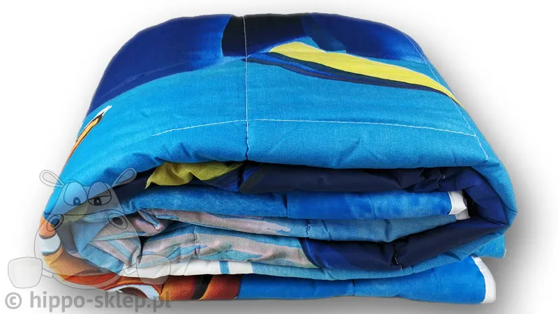 Nakrycie łóżka dziecięcego z rybką Dory - pakowanie