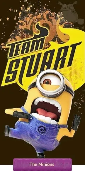 Ręcznik dla dzieci MInionki DM 014 Halantex 5710756008438