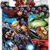 Pościel z bohaterami Marvel Avengers 140x200 lub 135x200, wielokolorowa