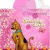 Scooby Doo ręcznik plażowy dla dzieci z kapturem 60x120, rózowy