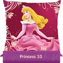 Mała poszewka Księżniczka Aurora - Disney Princess, czerwona