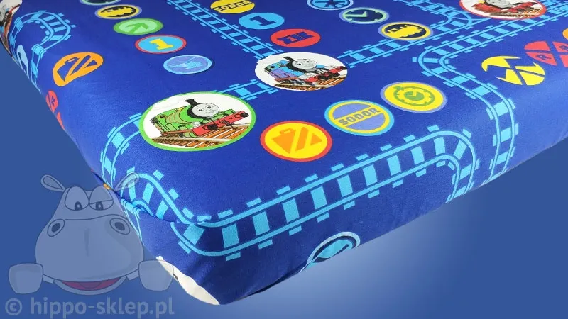Prześcieradło Tomek i Przyjaciele 140x200, płaskie bez gumki