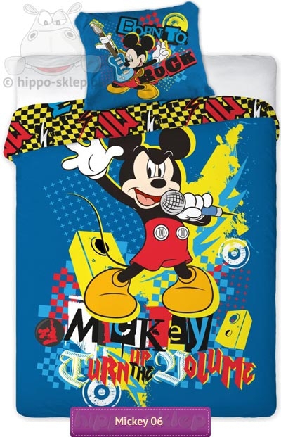 Pościel Myszka Miki Disney 160x200 i 150x200