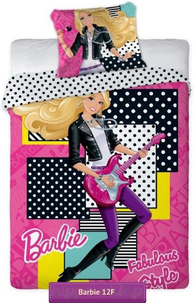 Pościel dla dzieci Barbie 12 Mattel 5907750523023