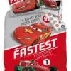 Pościel Cars fastest 42409 czerwona CTI Disney