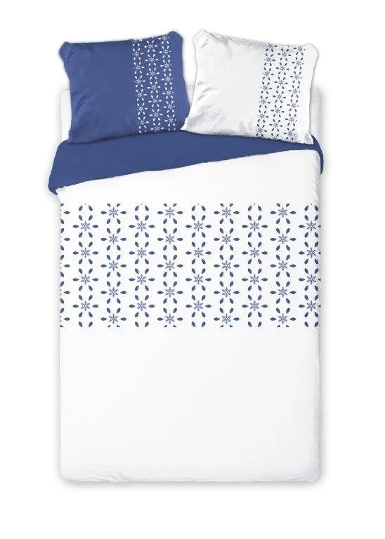 Komplet pościeli w śnieżynki Scandic 200x220, 200x200, 180x200