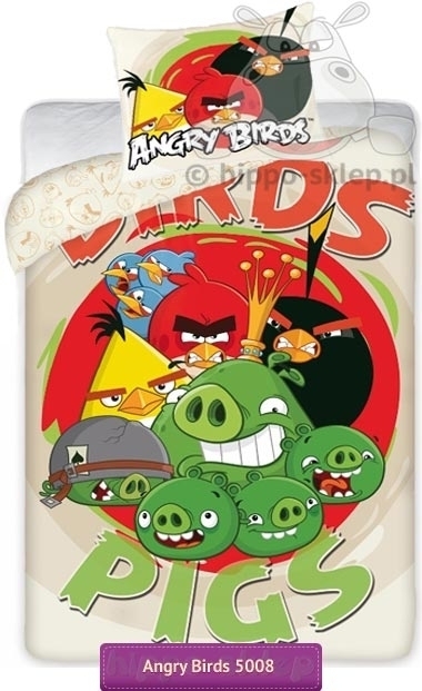 Pościel Angry Birds Pigs AB 5008 Halantex 0700371042431