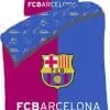 Piłkarska pościel FC Barcelona 140x160 + 50x80, granatowo-bordowa