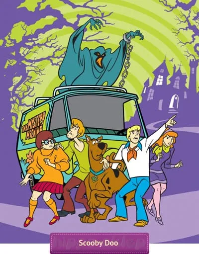 Dziecięcy koc polarowy Scooby Doo 01, Faro