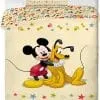 Pościel dla dzieci Mickey i Pluto Disney 140x200 Jerry Fabrics