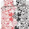 Pościel walentynkowa serduszka VAL 16-3003 Carbotex