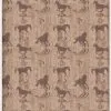 Prześcieradło konie western 17FT126 Jerry Fabrics