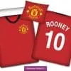 Pościel Rooney - Manchester United 140x200 i 160x200, czerwona