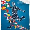 Narzuta UEFA Euro 2016 niebieska 140x200