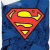 Narzuta Superman DC Comics 140x195, niebieska