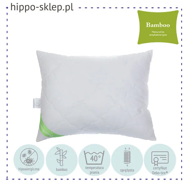 Poduszka Bamboo 50x80, bambusowa Poldaun 5903753005290