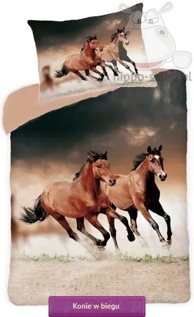 Pościel Konie 140x200