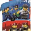 Pościel Lego CITY policjanci i strażacy
