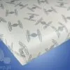 Prześcieradło dziecięce Star Wars 003 białe 140x200