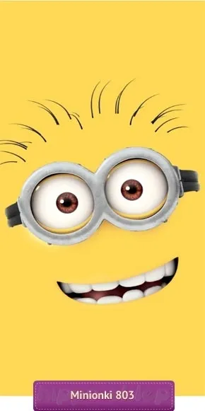 Ręcznik dla dzieci Minionki 820-803 Setino 5991328208030