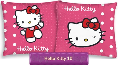 Dziecięca poszewka Hello Kitty 10P różowa, Detexpol