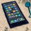 Plażowy i kąpielowy ręcznik z iPhone-m / smartfonem