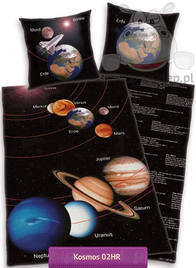 Pościel Solar System 140x200 Herding