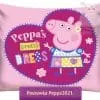 Duża poszewka Świnka Peppa 70x80 różowa