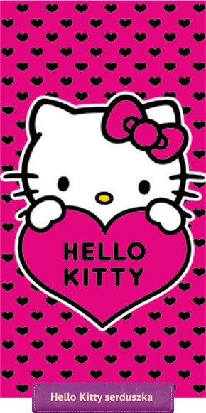 Różowy ręcznik Hello Kitty 820-176, Setino