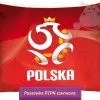 Duża poszewka PZPN biało-czerwona 70x80 i 50x60