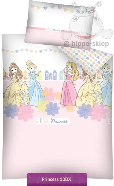 Pościel do łóżeczka Księżniczki Disney-a PRI 10 DC, Detexpol