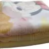 Ciepły dziecięcy koc z Myszką Minnie Disney-a