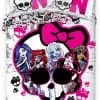 Pościel z dwiema poszewkami Monster High 160x200 + 2x 70x80