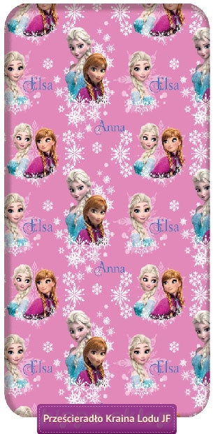 Prześcieradło dziecięce Frozen duo sisters Disney Jerry Fabrics