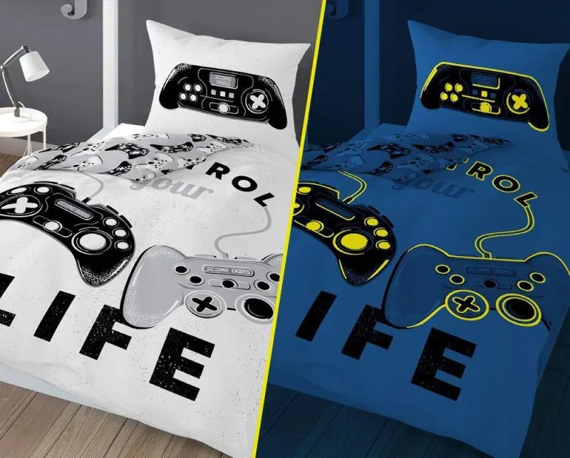 Pościel świecąca z padem 140x180 i 140x160