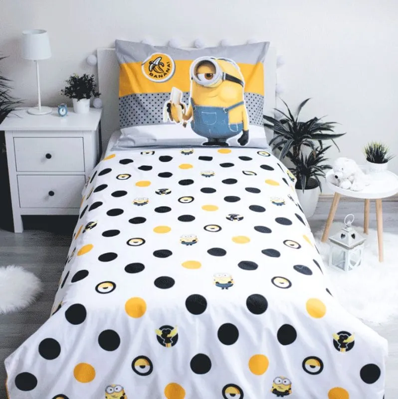 Rewers kompletu pościeli w Minionki 140x180, 140x160