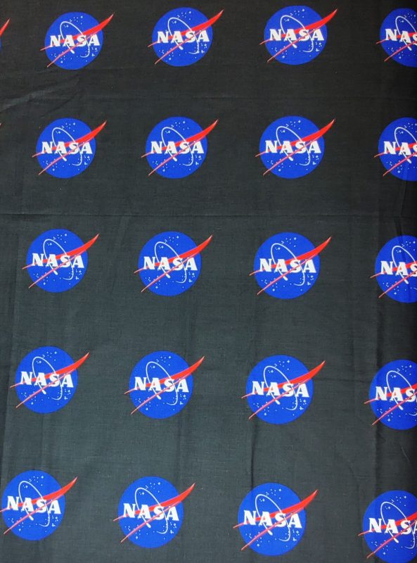 Prześcieradła z nadrukiem logo NASA