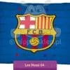 Duża poszewka FC Barcelona - Messi 001 niebieska