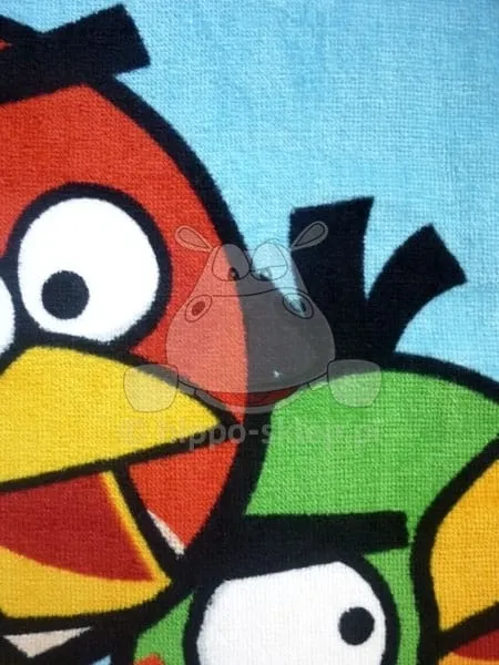 Angry Birds ptaki ręcznik plażowy 150x75 cm