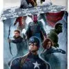 Pościel Czas Ultrona Marvel Avengers 140x200, niebieska