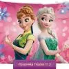 Duża poszewka Anna i Elsa z Kraina Lodu 70x80 lub 50x60, różowa
