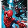 Narzuta ze Spidermanem 140x195, niebieska