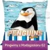 Poszewka dziecięca Pingwiny z Madagaskaru 02, Faro