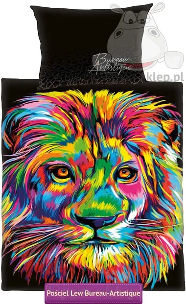 Kolorowa pościel z lwem P.D. Moreno Herding 4006891919274