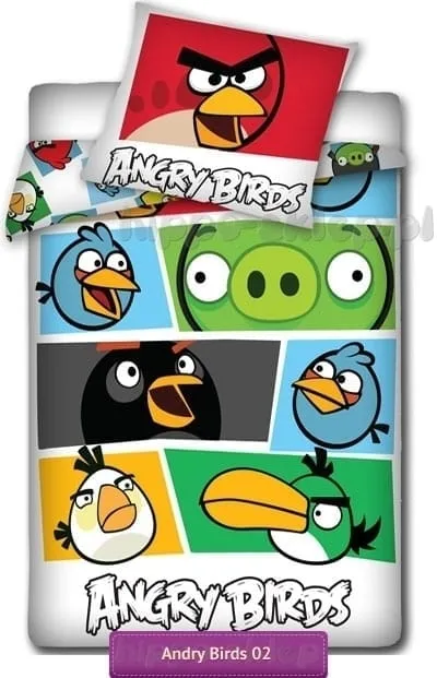 Pościel Angry Birds AB 009 Halantex 5710751936682