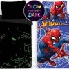 Świecący w ciemności komplet pościeli ze Spider-manem, dla chłopca