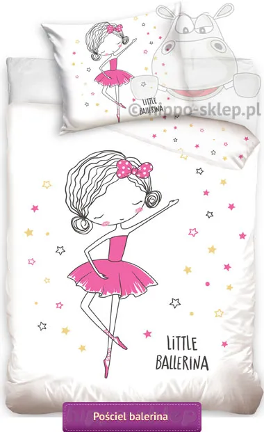 Pościel mała baletnica NL171133 Carbotex 5902689419218